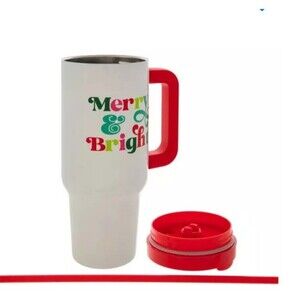 NEW CHRISTMAS y & bright christmas coffee Te Water tumbler in multicolored